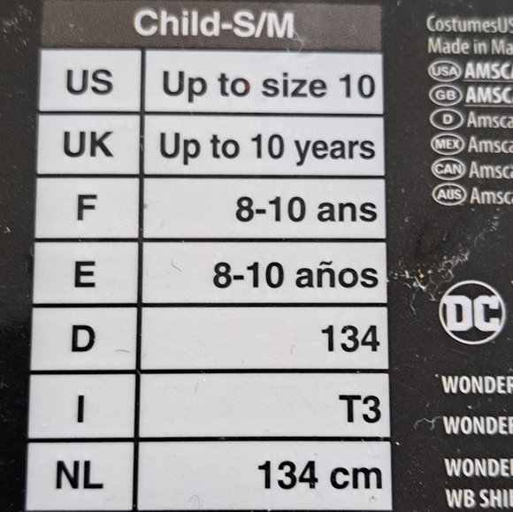 NEW Halloween Costume WWF Long Sleeve Top - Picture 5 of 5